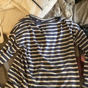 Cute soft blue and white shirt